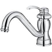 Смеситель для кухни Maxonor MN4176 поворотный излив хром