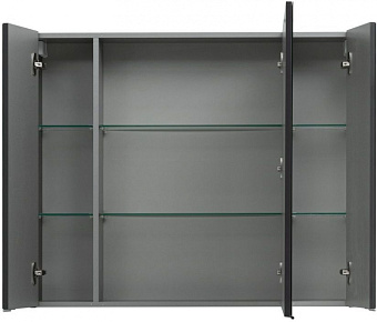 Шкаф зеркальный AQUANET Алвита 240113 17х100х85см с подсветкой