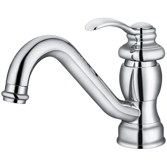 Смеситель для кухни Maxonor MN4176 поворотный излив хром