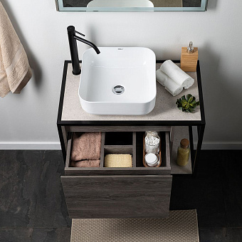 Тумба под раковину подвесная AQUANET Nova Lite Loft 261654 44х75х51,8см
