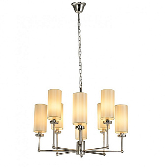 Люстра подвесная Newport 7260 7264+4/C nickel 40Вт 8 лампочек E14