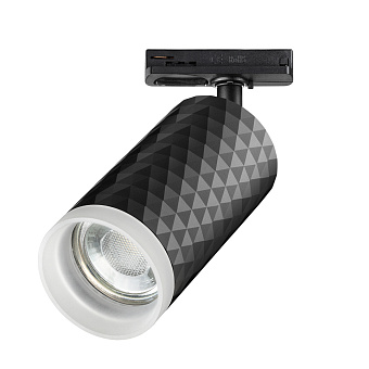Трековый светильник Novotech BRILL 370849 9Вт GU10 чёрный для однофазного трека