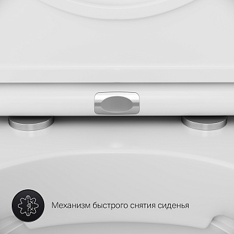 Унитаз подвесной AM-PM Inspire C501700WH безободковый без сиденья