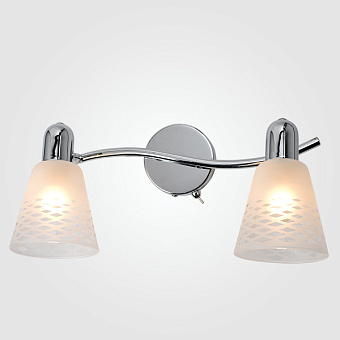 Светильник настенный Eurosvet Organic 20053/2 хром 40Вт E14