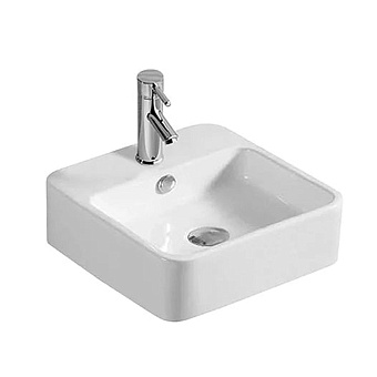 Раковина накладная MELANA 7063D-805 38х38см