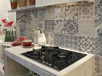 Бордюр MAINZU Milano PT01853 moldura Blue 20х5см 0,38кв.м.