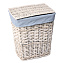 Корзина для белья WASSERKRAFT Lippe WB-450-S белый 34,6л