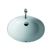 Раковина встраиваемая снизу SIMAS Top E Lavabi D'Arredo S53 bi 58х43,5см