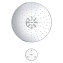 Верхний душ GROHE Rainshower 310 SmartConnect 26641000 хром