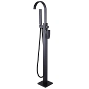 Смеситель для ванны Abber Wasserfall AF8615B чёрный матовый
