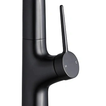 Смеситель для кухни Maxonor PL4094-9 поворотный излив серый