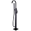 Смеситель для ванны Abber Wasserfall AF8615B чёрный матовый
