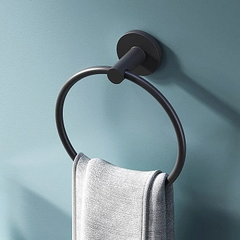 Полотенцедержатель AM-PM X-Joy A85A34422 чёрный 15,5см