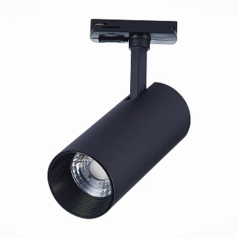 Трековый светильник ST Luce MONO ST350.446.15.36 15Вт LED матовый чёрный для однофазного трека
