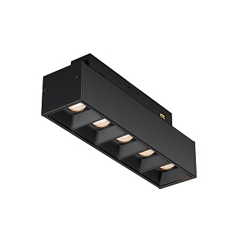 Магнитный трековый светильник Maytoni Points TR076-2-10W4K-B 10Вт LED чёрный