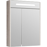 Шкаф зеркальный Акватон Сильва 1A216202SIW60 14х60х78см с подсветкой