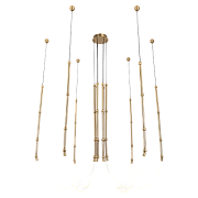 Люстра потолочная Lussole BEND LSP-7071 60Вт 1 лампочек LED