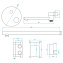 Душевая система RGW Shower Panels 51140855-04 SP-55B чёрный