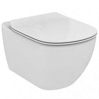 Унитаз подвесной IDEAL STANDARD TESI T350301 безободковый с микролифтом