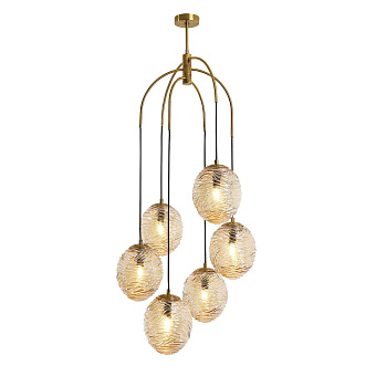 Люстра подвесная Favourite Flamma 2722-6P 240Вт 6 лампочек E14