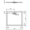 Душевой поддон IDEAL STANDARD ULTRAFLAT NEW T448201 90х100см