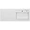 Раковина над стиральной машиной AM-PM X-Joy M85AWPR1201WG 120х50см