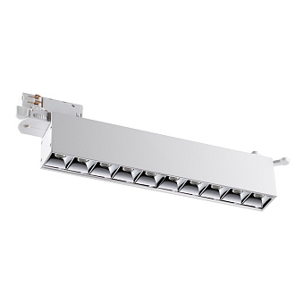 Трековый светильник Novotech ITER 358844 16Вт LED белый для трёхфазного трека