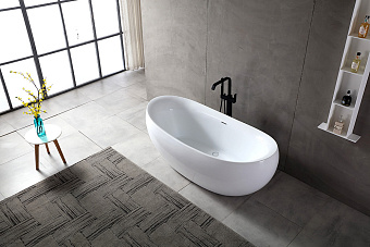 Ванна акриловая Abber AB9236 170х80см отдельностоящая