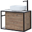 Тумба под раковину подвесная AQUANET Nova Lite Loft 261657 44х75х51,8см
