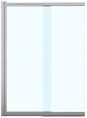 Стеклянная шторка на ванну Azario Merrit AZ-NF6122 1000 140х100см