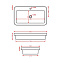 Консоль под раковину ArtCeram Fuori Scala ACA057 56+TFL035 41+ACM040 52 moka