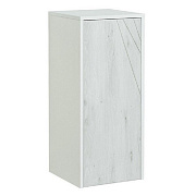 Шкаф подвесной Акватон Сакура 1A220703SKW80 33,1х33,1х76,6см белый глянцевый/ольха наварра