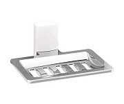 Мыльница WASSERKRAFT Leine K-5000 WHITE K-5069WHITE бежевый/хром