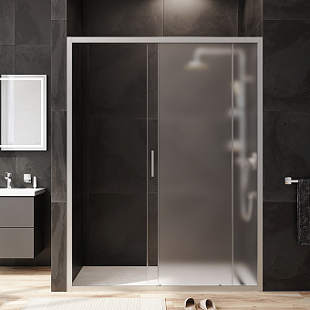 Душевая дверь AM-PM Gem Solo W90G-150-1-195MM 195х150см стекло матовое