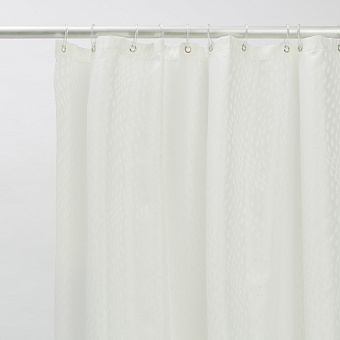 Шторка для ванной IDDIS Décor D04P118i11 180х180см белый