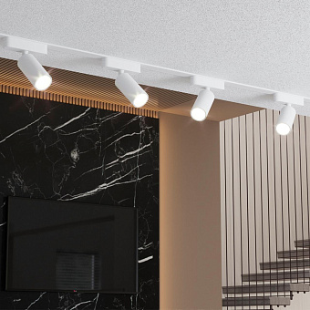 Трековый светильник Novotech SMAL 359255 12Вт LED белый для низковольтного трека