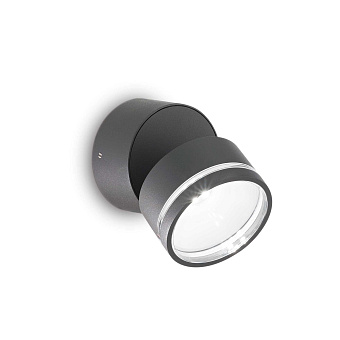 Светильник фасадный IDEAL LUX OMEGA 285450 6Вт IP54 LED антрацит