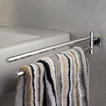Полотенцедержатель GROHE Essentials Cube 40624001 хром 44,9см