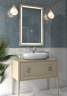 Раковина накладная KERAMA MARAZZI Plaza PL.wb.60.1 60х40см
