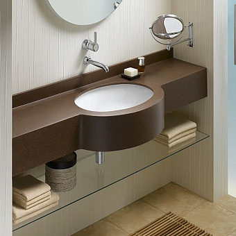 Раковина встраиваемая снизу VITRA Arkitekt 6039B003-0012 47х19см