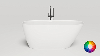 Ванна каменная SALINI SOFIA 102518GRF 150х75см отдельностоящая