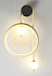 Бра CRYSTAL LUX RODRIGO RODRIGO AP20W LED BLACK/GOLD 20Вт LED