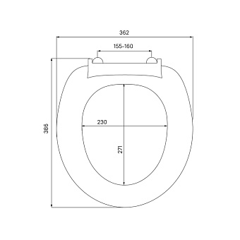 Сиденье для унитаза IDDIS ID 01 107.1 с микролифтом