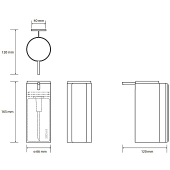 Дозатор BEMETA NIVA 101109225 хром