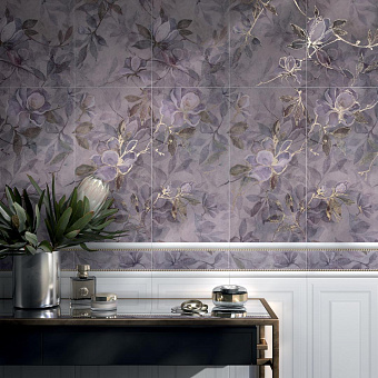 Настенная плитка KERAMA MARAZZI Магнолия 11224R белый 60х30см 1,08кв.м. матовая