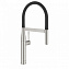 Смеситель для кухни GROHE Essence New 30294DC0 гибкий излив хром/белый