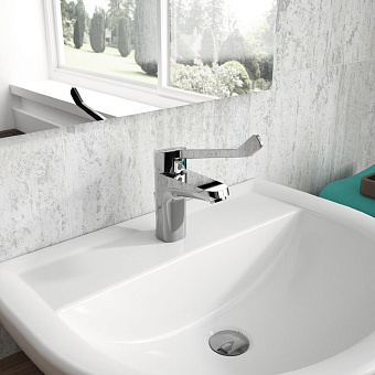 Смеситель для раковины IDEAL STANDARD BASE B5114AA хром