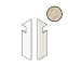 Плинтус Atlas Concord Италия Trust AEAM Ivory Battiscopa Sag.Sx 30х7,5см 0,27кв.м.