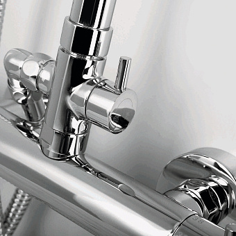 Душевая система WASSERKRAFT A13302 Thermo хром