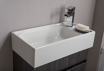 Тумба с раковиной AQUANET Лидс 213042 26,5х50,5х66см